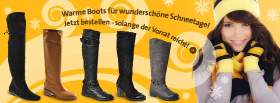 Jede Frau braucht ein passendes Paar Stiefel.